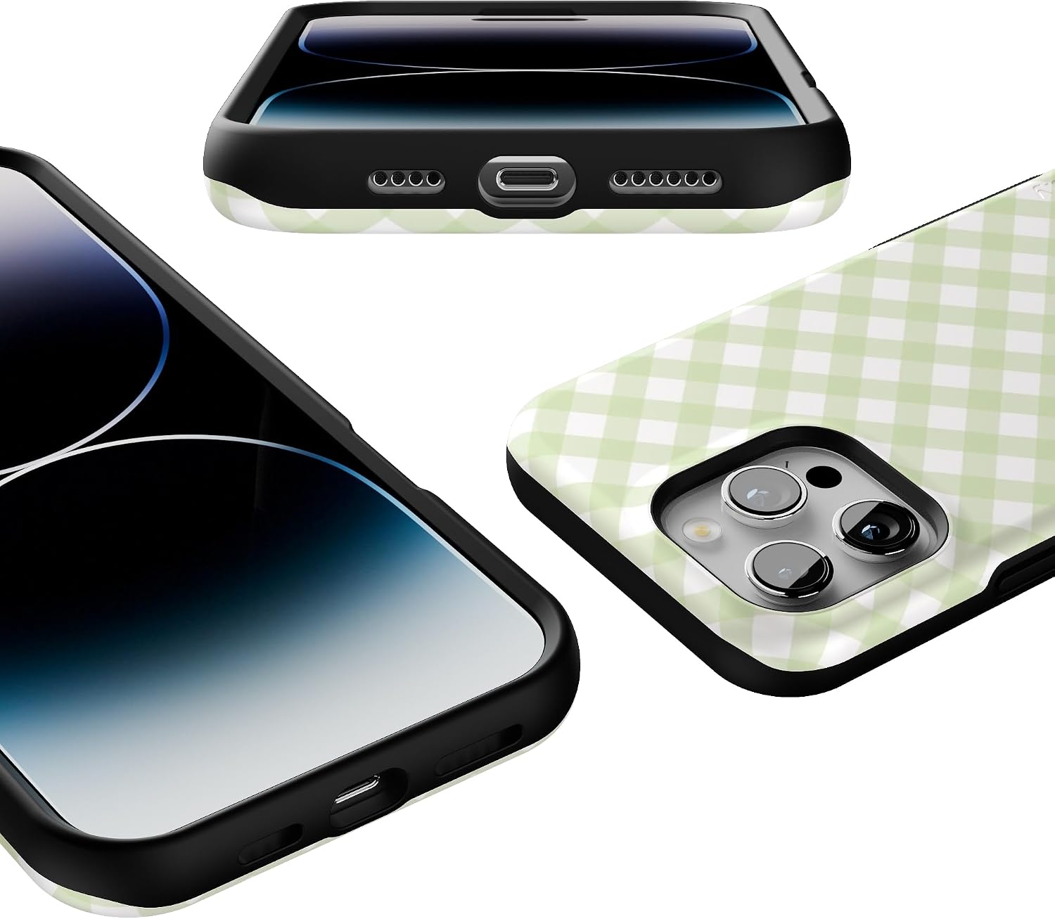 Casely iPhone 16 Pro Max Case | Mint Lattice | Sunday Best | Bold Protective Design | Compatible with MagSafe