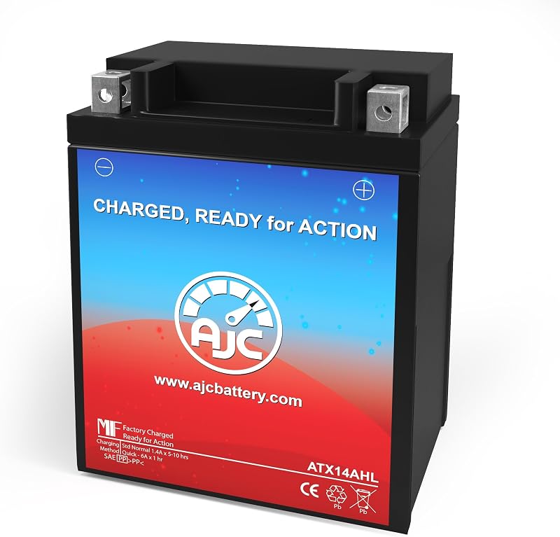 AJC Battery Compatible with Westinghouse WH7500E 12V 14Ah Generator Battery