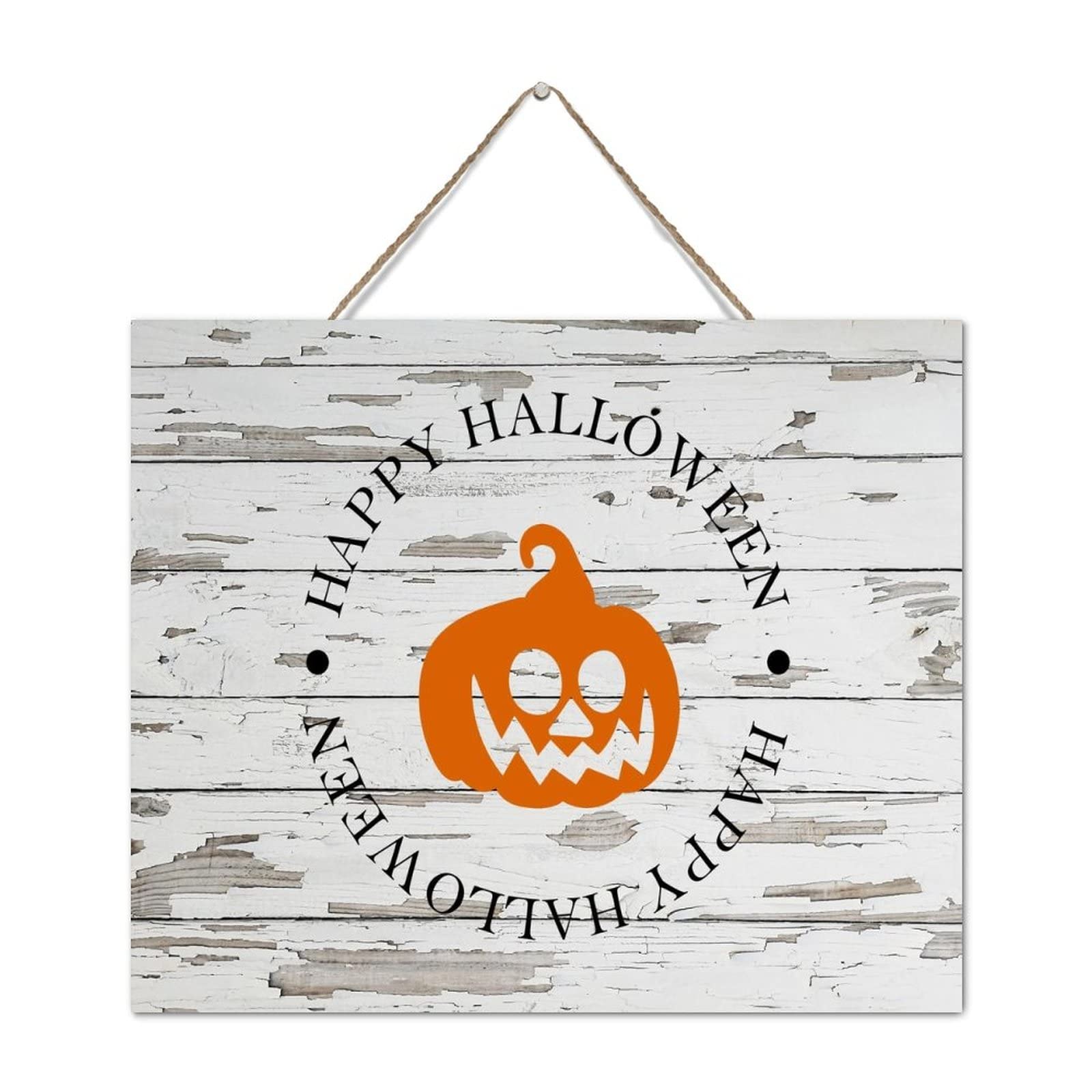 Plaque murale Halloween en bois pour créer des souvenirs d'enfance magiques en famille