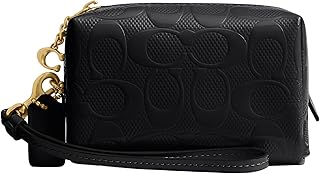 Box Program Patent Signature Leather Essential Mini Cosmetic Pouch