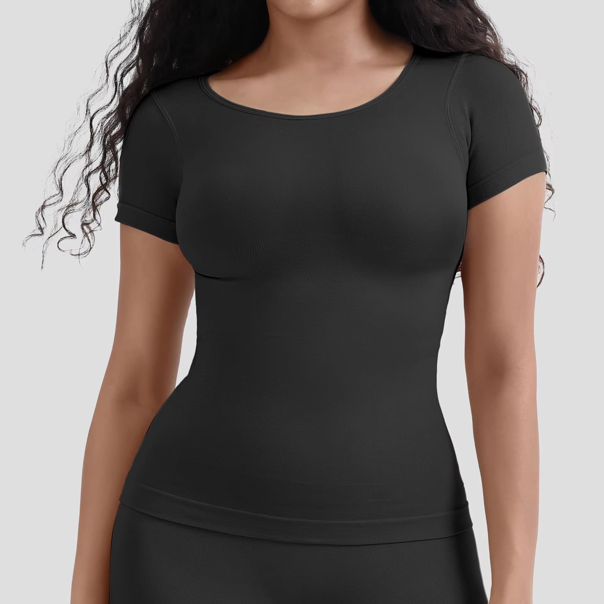 Ballett Trikot Frauen Kurzarm Nahtlose Shapers Weibliche Elastische Basis Shapewear Frauen Body Shaper Bauch Kontrolle