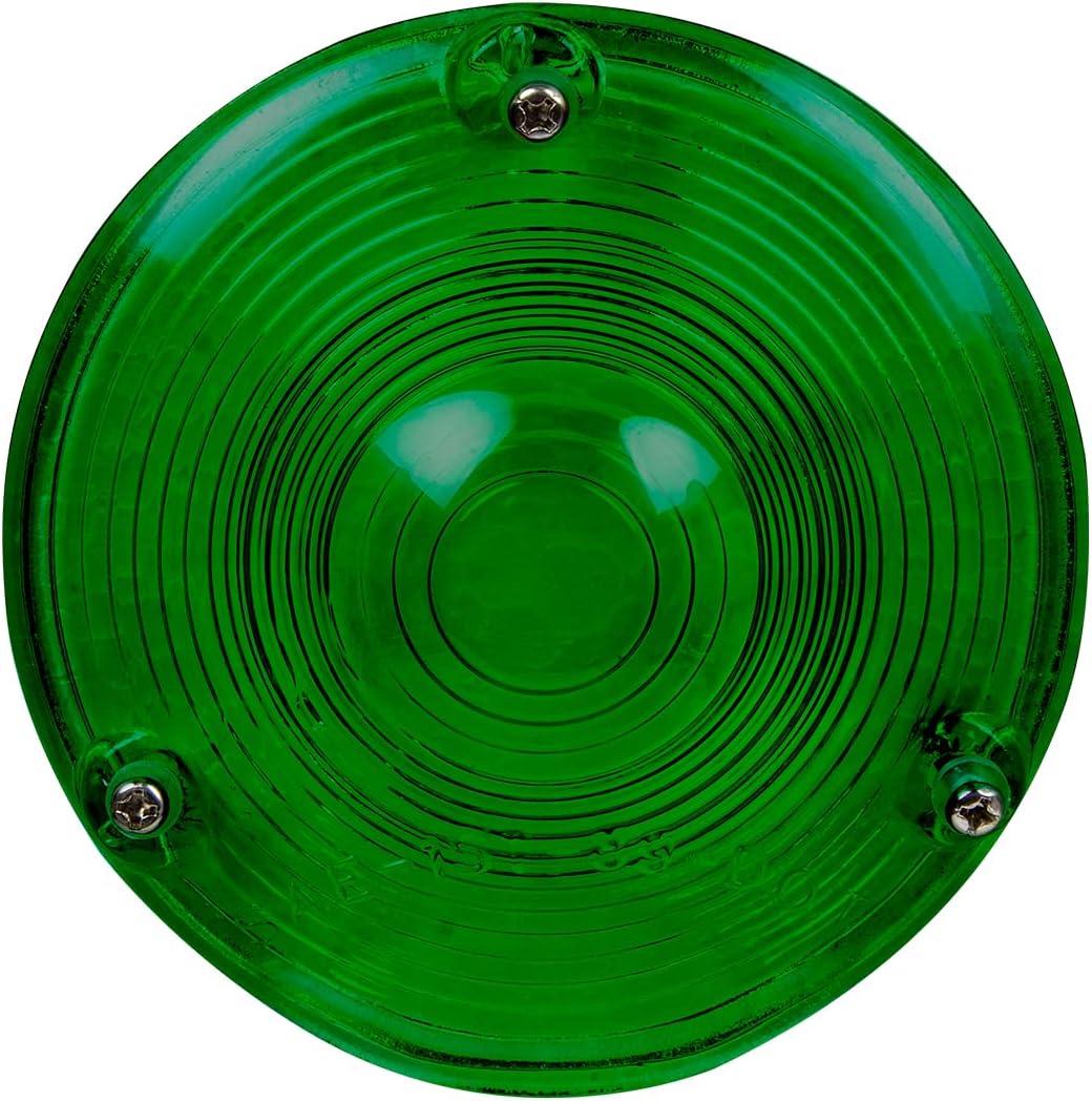GG Grand General 84072 Green Glass Lens for 4 Inches Combination Light
