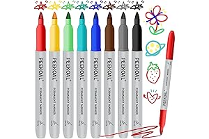 COLORFINE 8-Pack Fine Tip Markers