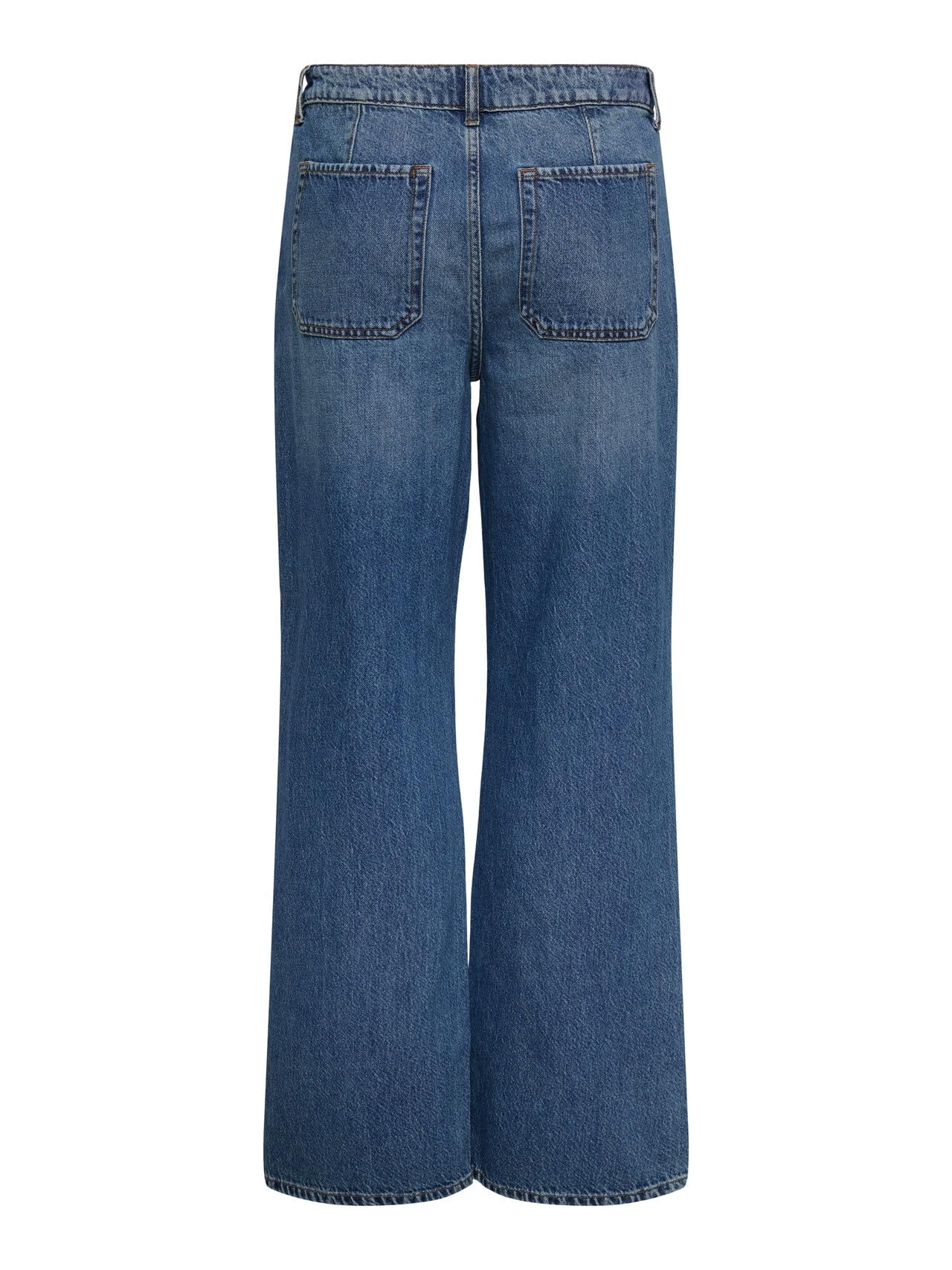 JDY - Jdymaya HW Wide Jeans MB 1026 DNM Noos, Maya HW Wide Jeans MB 1026 DNM Noos Donna