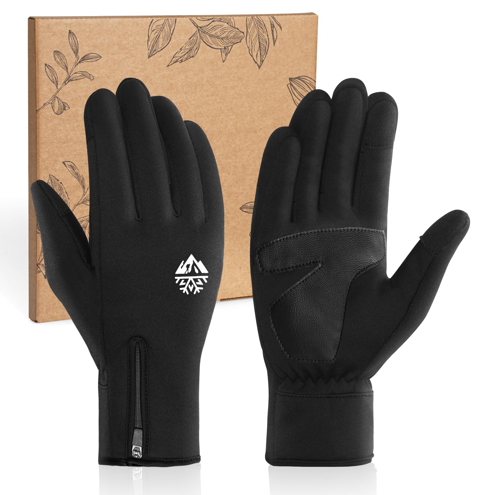 Andiker Skihandschoenen, waterdichte & winddichte thermohandschoenen