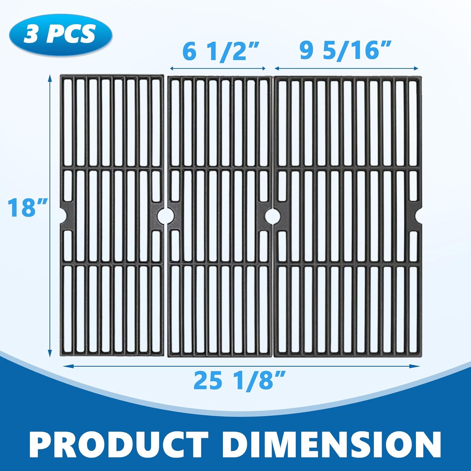 463347519 replacement grates parts for charbroil 463377117 463342119 grill grates 4 burner performance grill charbroil 463347017 463335517 463377017 463347418 463673617 g470-0002-w1 g470-0003-w1 parts 18" x 25"