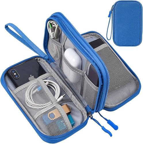 Funda organizadora de cables de viaje, bolsa de accesorios electrónicos, funda electrónica de tecnología, bolsa organizadora de viaje electrónica