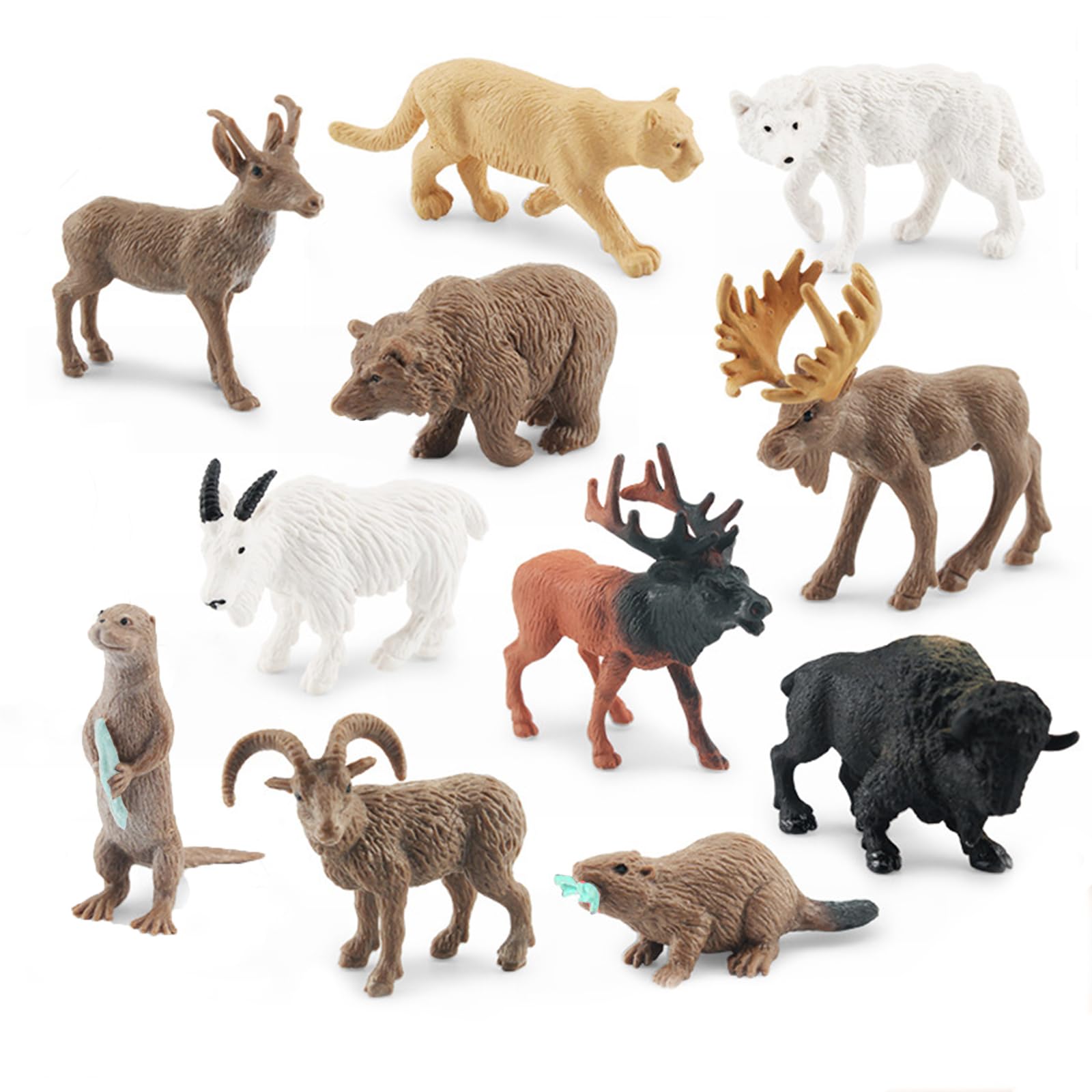 ShunHong 8 Pcs Cake Toppers for Animal Crossing，Children's birthday party cake decoration
