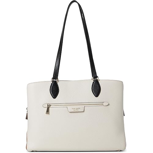 kate spade new york Women's Hudson Colorblocked Pebbled Leather Work Tote