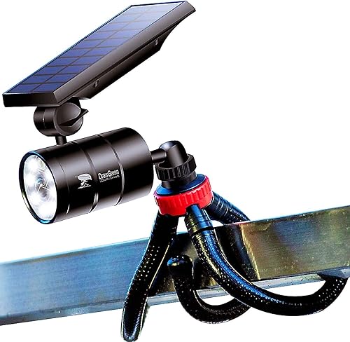 Miniatura 7 de Luces solares de aluminio con sensor de movimiento para acampar al aire libre, 1400 lúmenes, 9 W (equivalente a 130 W), focos de emergencia LED para