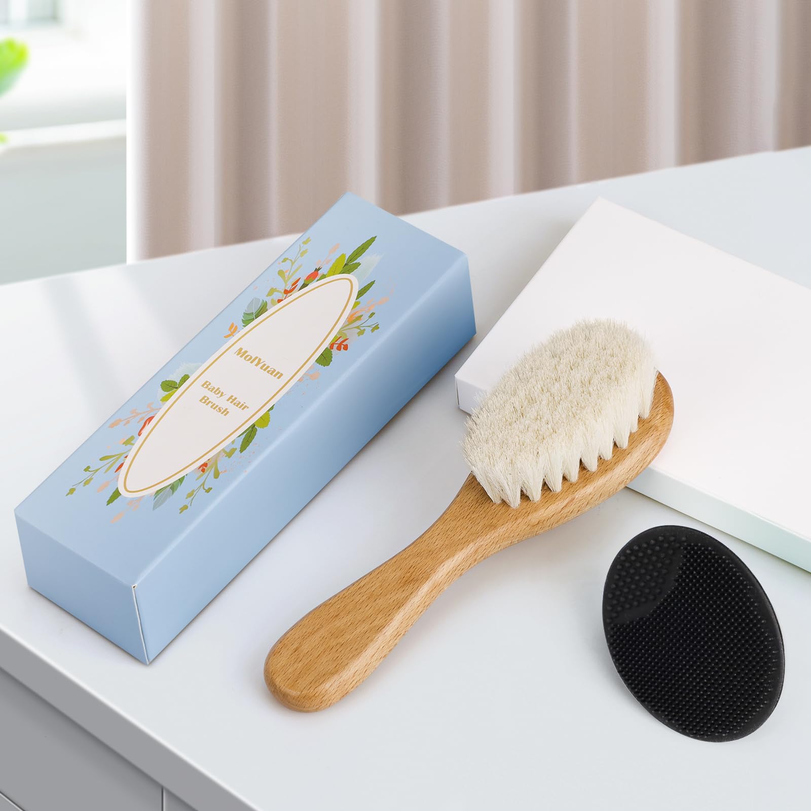MolYuan 2PCS Baby Hair Brush - Image 2