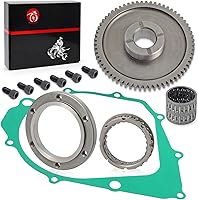 Vista 6 de Kit de Embrague de Arranque+Rodamiento Unidireccional+Engranaje Intermedio para YAMAHA 1987-2014 Raptor Warrior Big Bear Moto 4 350 YFM350 1994-1998