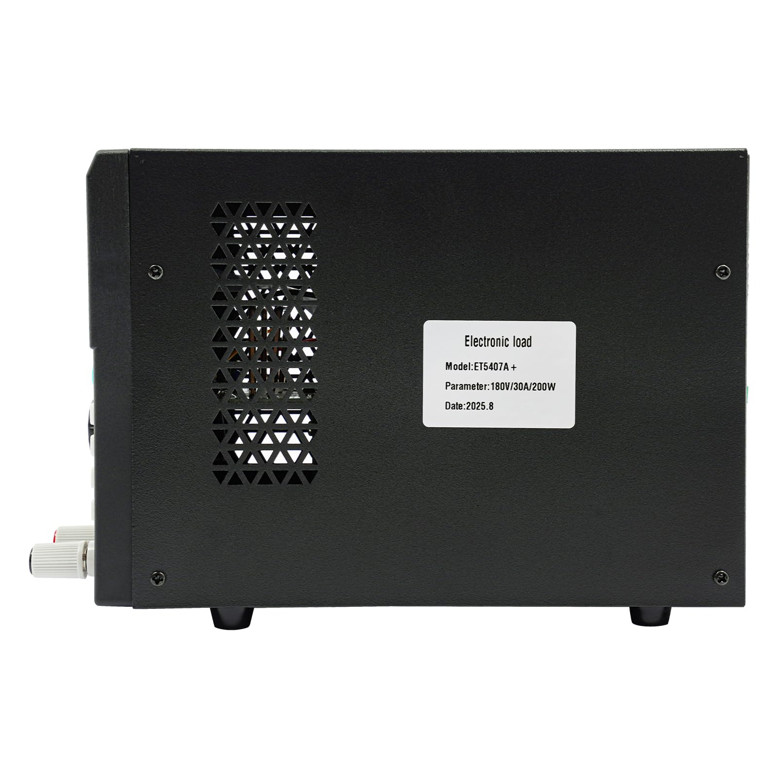 Tester di carico elettronico ET5407 A+ 200W 0-180V 0-30A Display LCD CC, CV, CR, e CP, batteria, dinamico, Sweep, elenco e cortocircuito per carichi elettronici programmabili con corrente