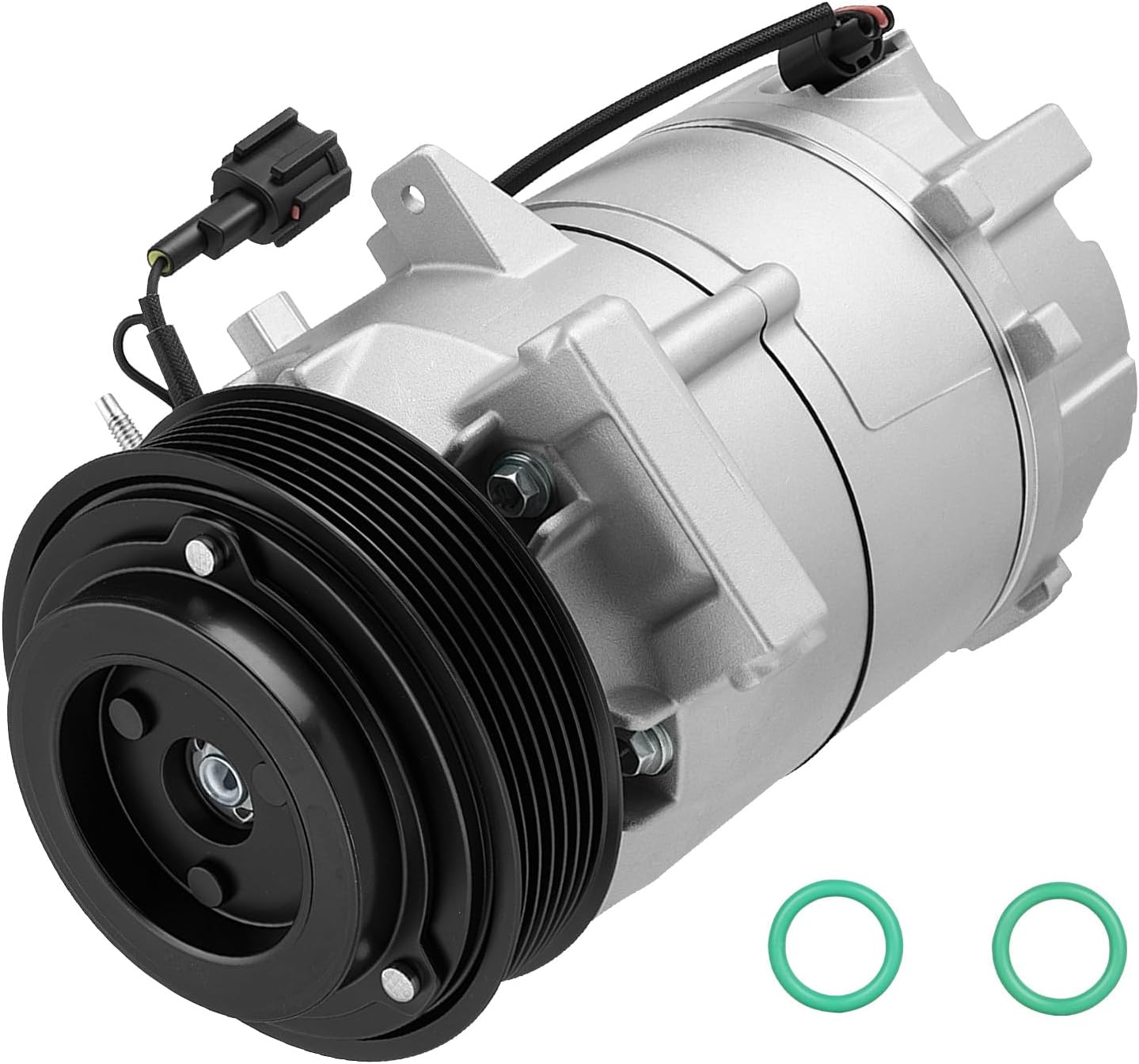 A/C Air Conditioner Compressor With Clutch Fit for Infiniti EX35 2010-2012, FX35 2009-2012, G37 2009-2013, Q70L 2015-2018, for QX50 Q70 QX70 2014-2017; fit for Nissan 370Z 2009-2018