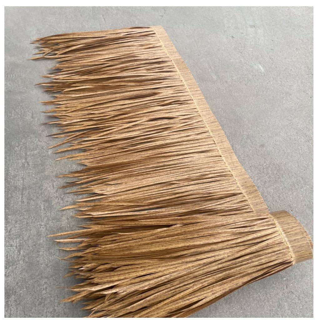 Tuiles de chaume pour paillote de jardin et aménagement de parasol exotique 0,5x9m