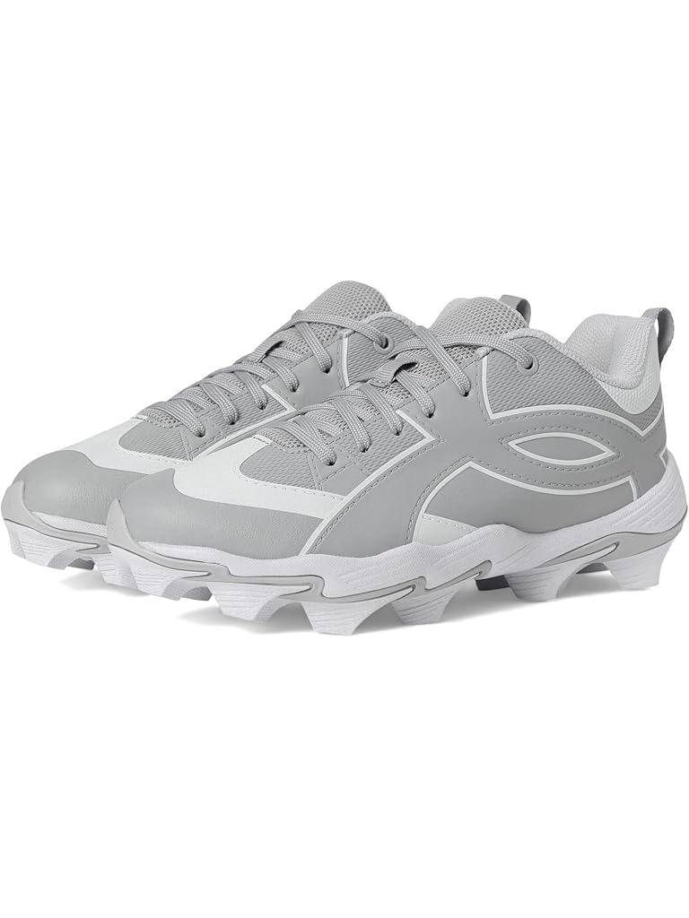 Gray Under Armour Leadoff Icon Low RM Jr Baseball Cleats (Toddler/Little Kid/Big Kid)