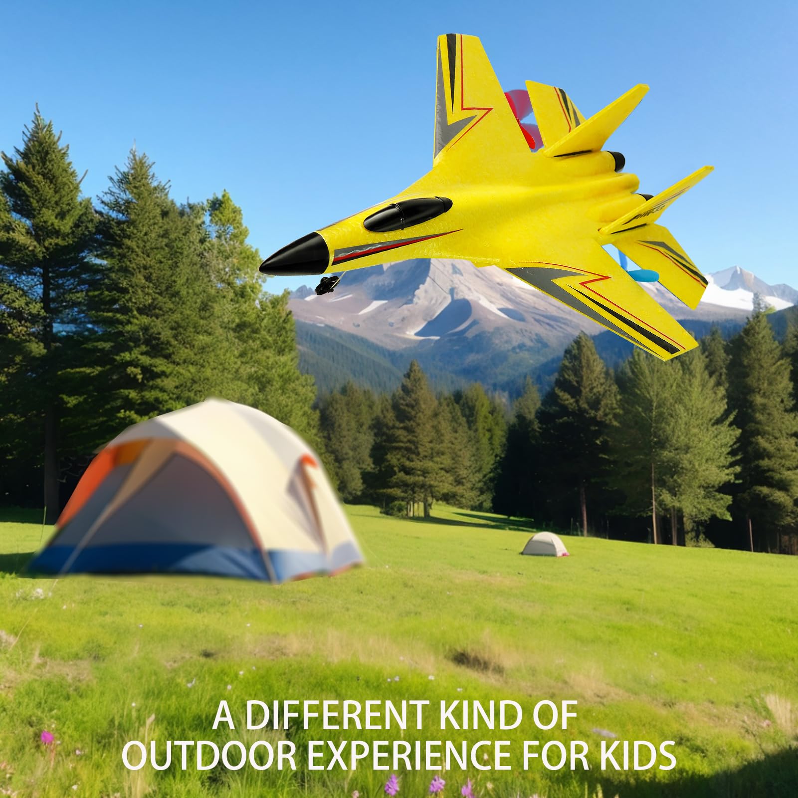 crohorizon Remote Control Foam Airplane for Ages Over 14 Years,rc Airplanes for Kids and Adult Flying Toy,Outdoor rc Aircraft for Teen Boys Girls