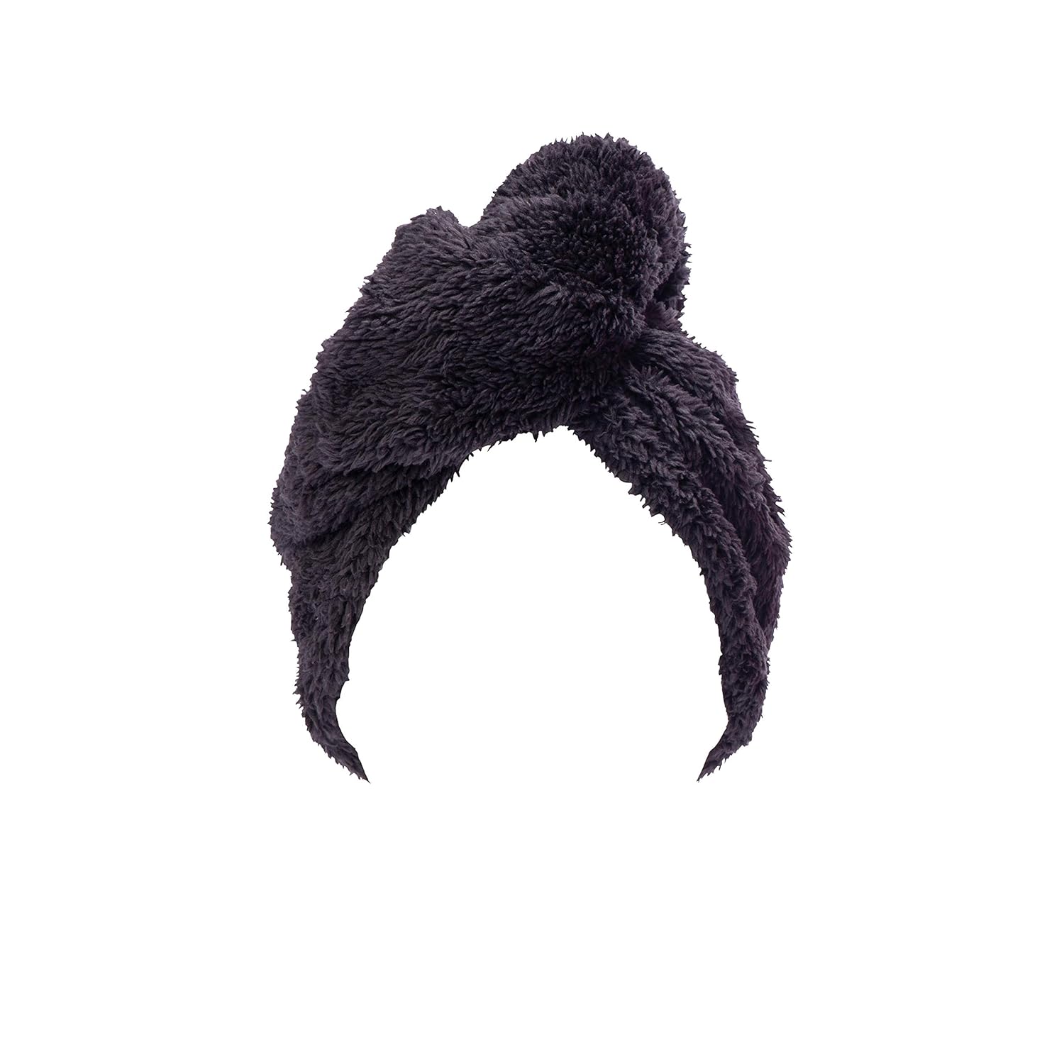 Super Absorbent Hair Towel Turban Wrap, Black by Studio Dry (SD8168BK) : Beauty & Personal Care