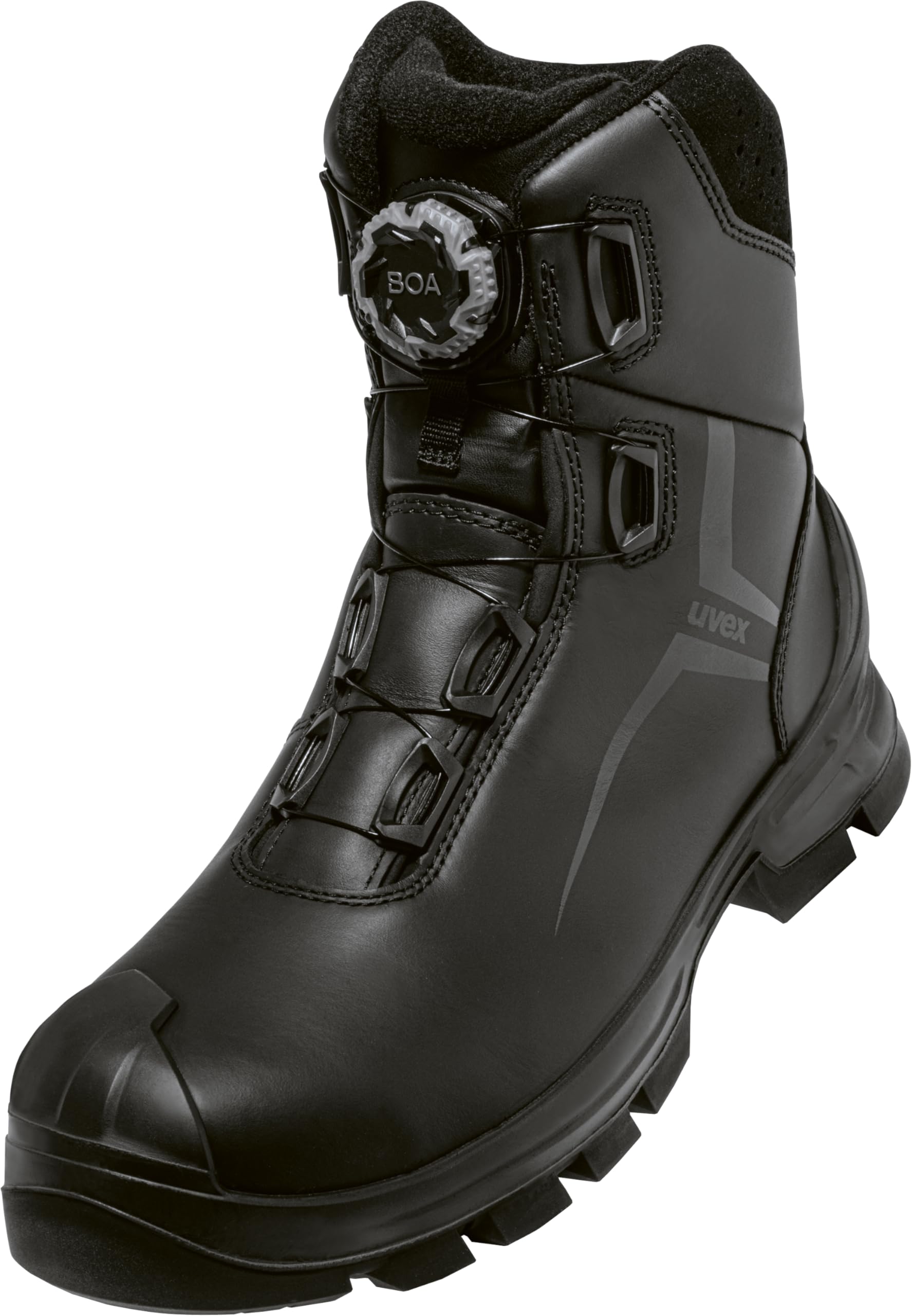 Uvex MACSOLE® - 2 stivali invernali S3L CI HI HRO SR con sistema BOA® Fit – scarpe di sicurezza – stivali di sicurezza – suola in gomma resistente al calore, agli agenti chimici e al taglio –