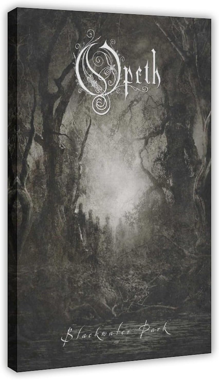 Opeth Blackwater Park Album Cover Music Poster Canvas Poster Bedroom Decor Sports Landscape Office Room Decor Gift Frame-style Frame-style12x18inch(30x45cm)