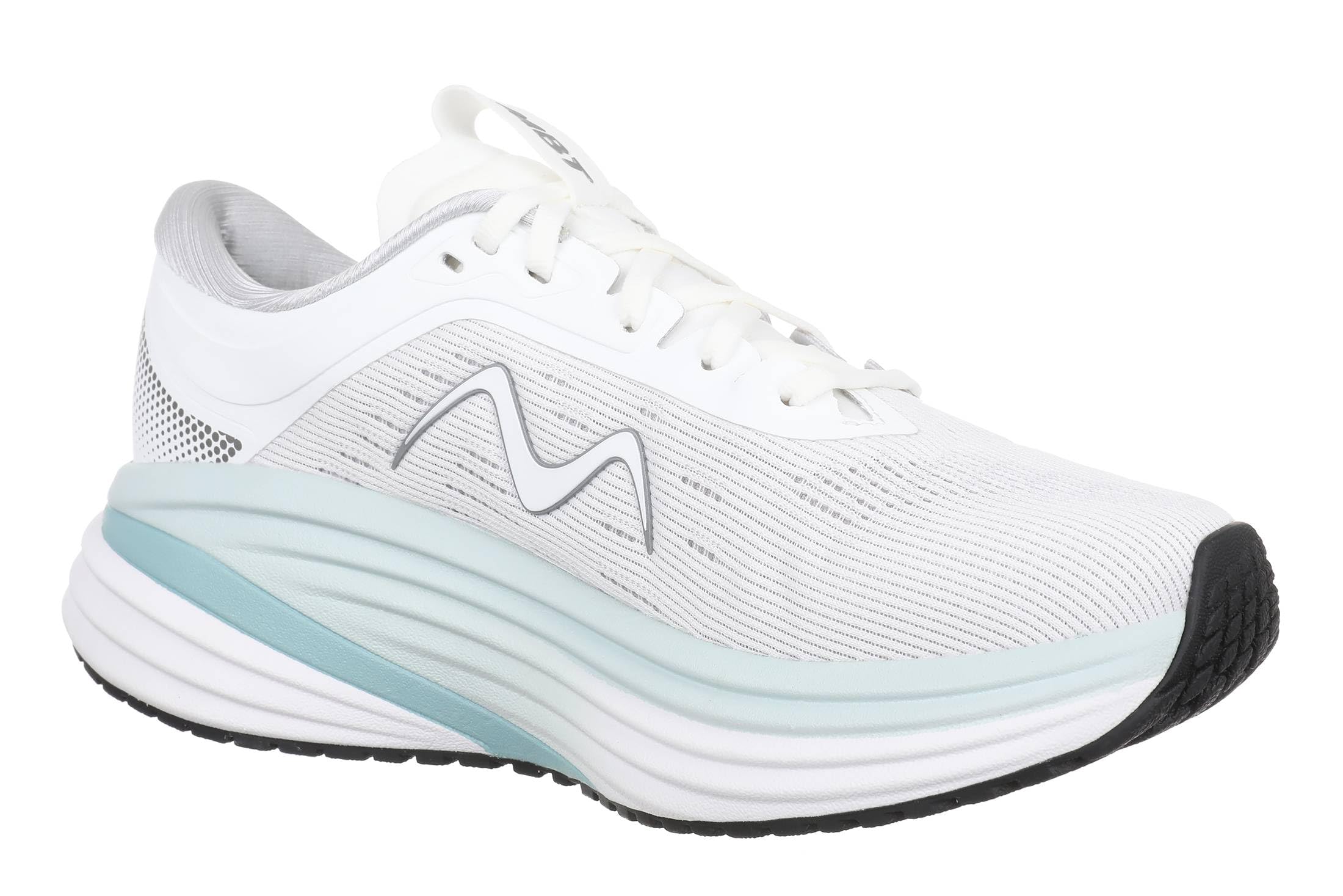 MBT M-3000 Zapatillas Running para Mujer Larga Distancia. Suela Curvada Sensores para Absorción de Impactos.