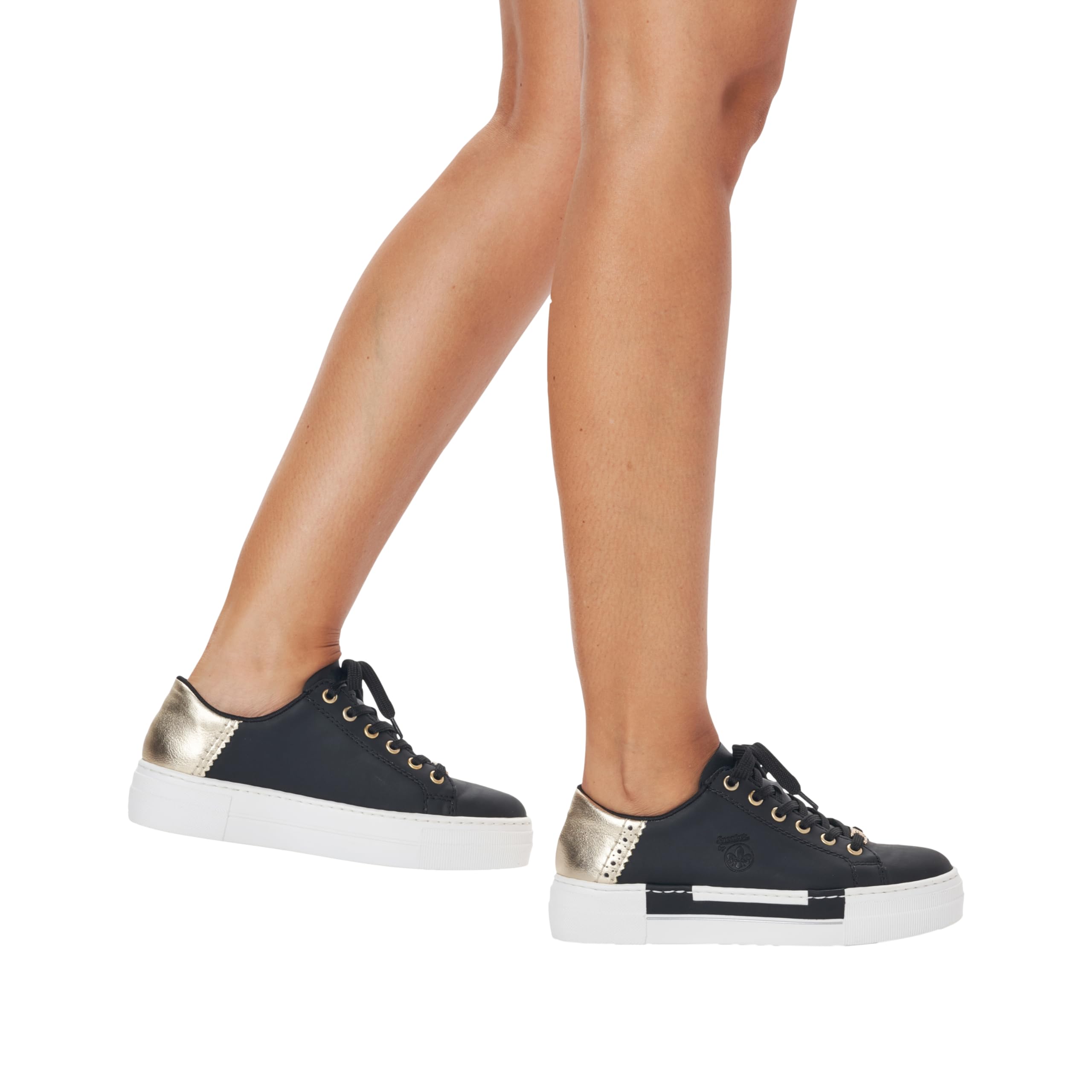 Rieker Sneaker Low Schwarz