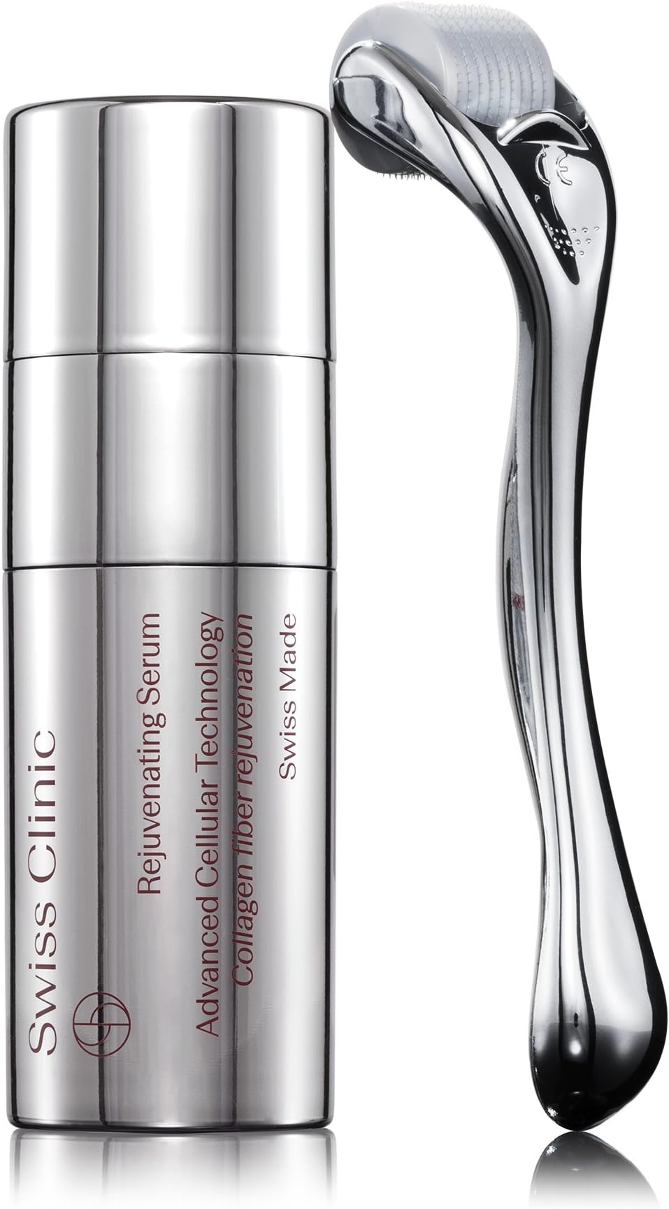 Swiss Clinic Skin Renewal, Scar removal derma roller with serum, 0.5 mm