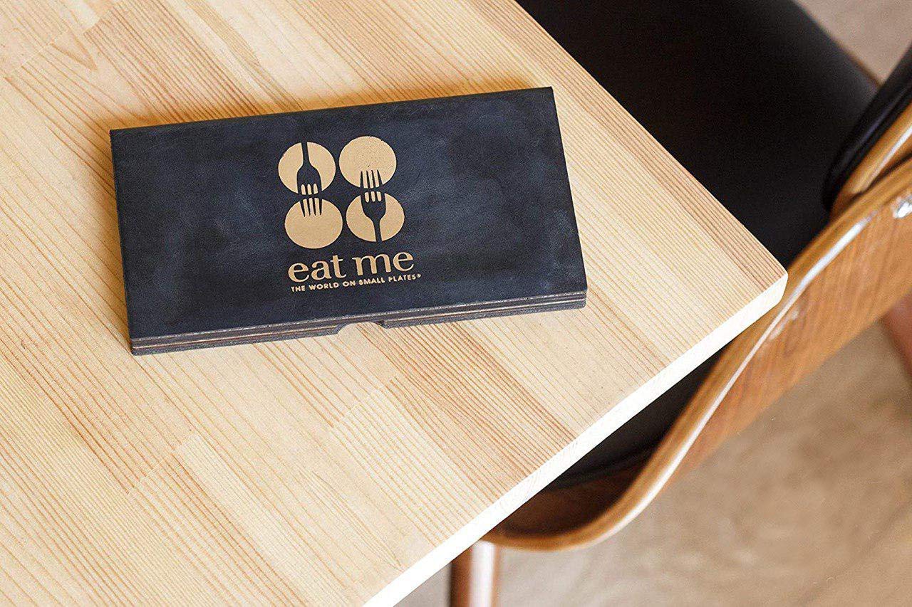Wooden Leather Server Books for Waitress-Guest Check Book, Waiter Wallet, Serving Books, Server Checkbook, Check Presenters for Restaurants, Check Holder, Leather Checkbook Cover, Bill Holder