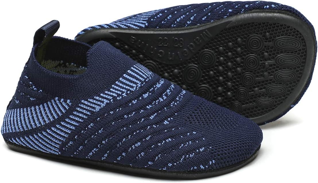 ditont Toddler Slippers Non-Slip Lightweight Comfortable Kids Indoor Grip House Home Shoes for Boys Girl - Image 5