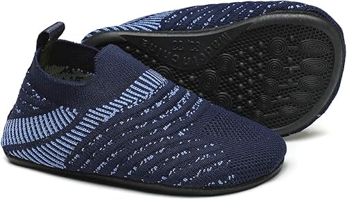 Hayeabi Pantuflas de casa ligeras para interiores y exteriores, con agarre antideslizante, zapatos cómodos para el hogar para niños y niñas