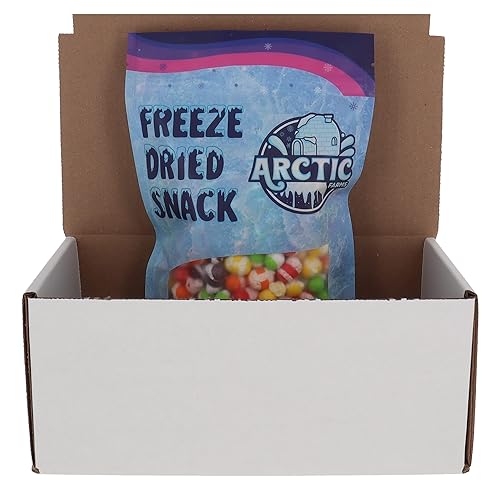 Miniatura 10 de Arctic Farms Caramelos liofilizados con sabor a fruta, 6 onzas, empaquetados y en caja + dulces Sweetarts gratis (fruta mezclada, paquete de 2)