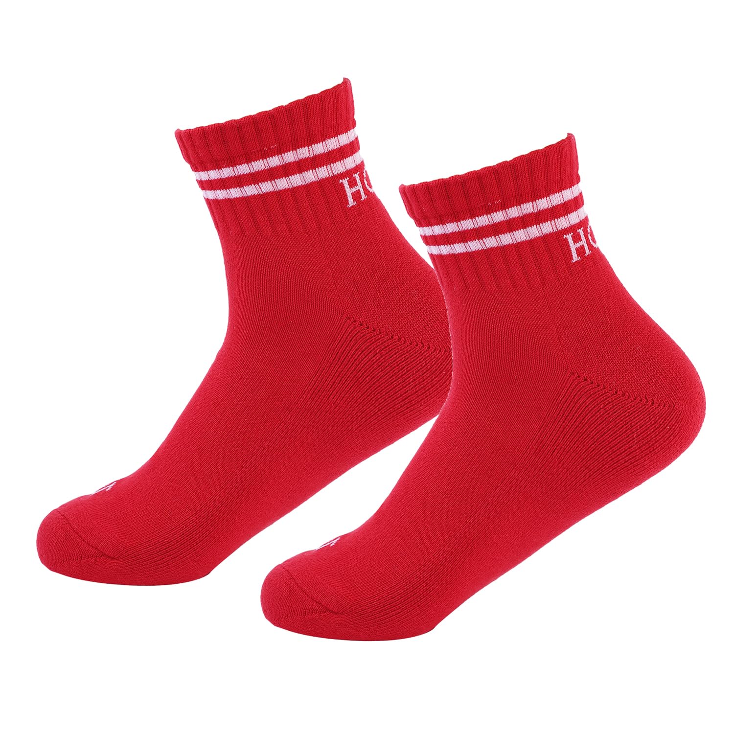 Socks For Men & Women Quarter Length Lifestyle Socks With Thick Cotton Cushion Multi-Purpose, Extra Durable Socks in Free Size-image-0