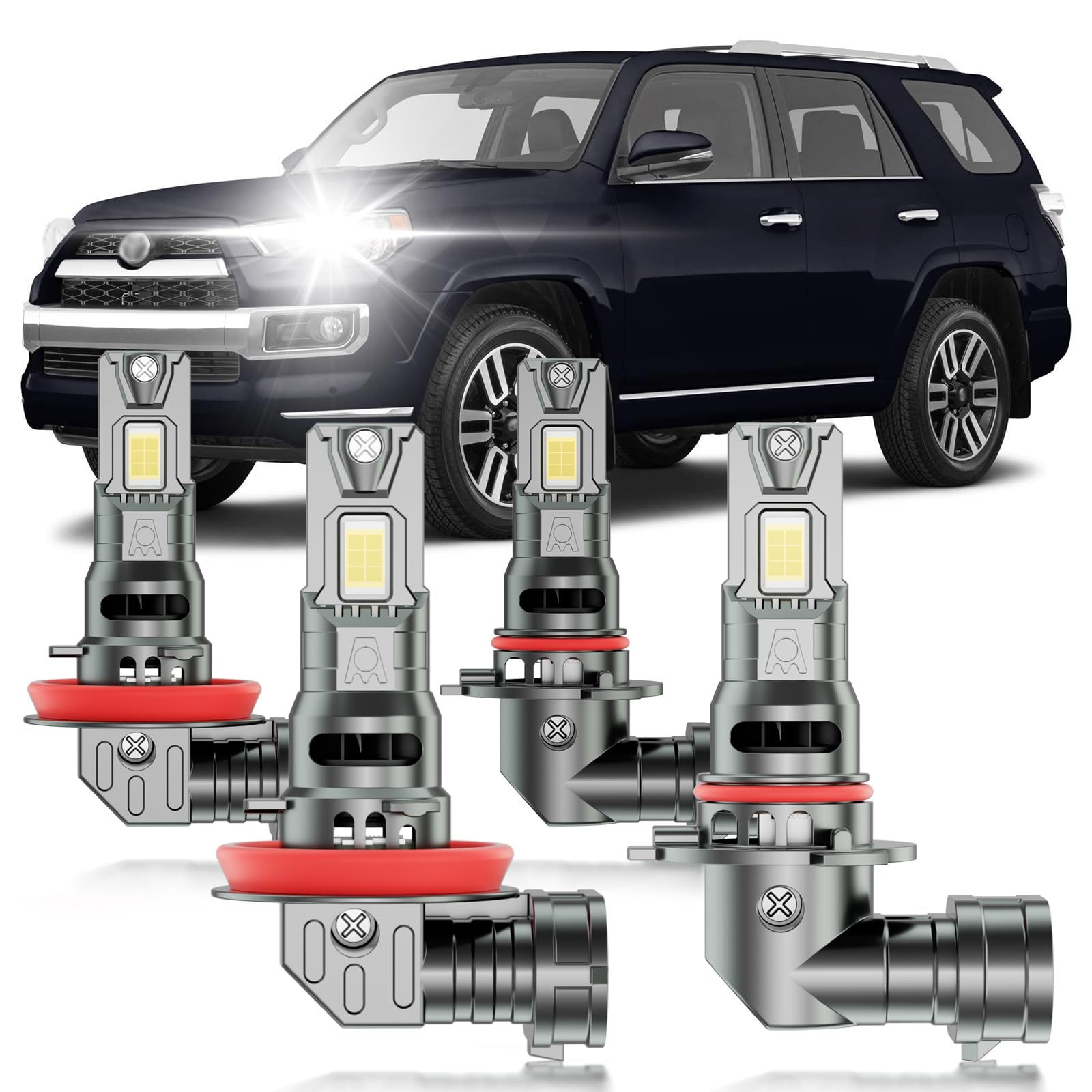 for 2006-2020 Toyota 4Runner Lights Bulbs Combo