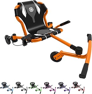 EzyRoller Drifter X Trike Dreirad Drift Kinderfahrzeug Spielgeräte für draußen Dreirad Kinder Dreiradscooter 6-14+ Jahre (orange)