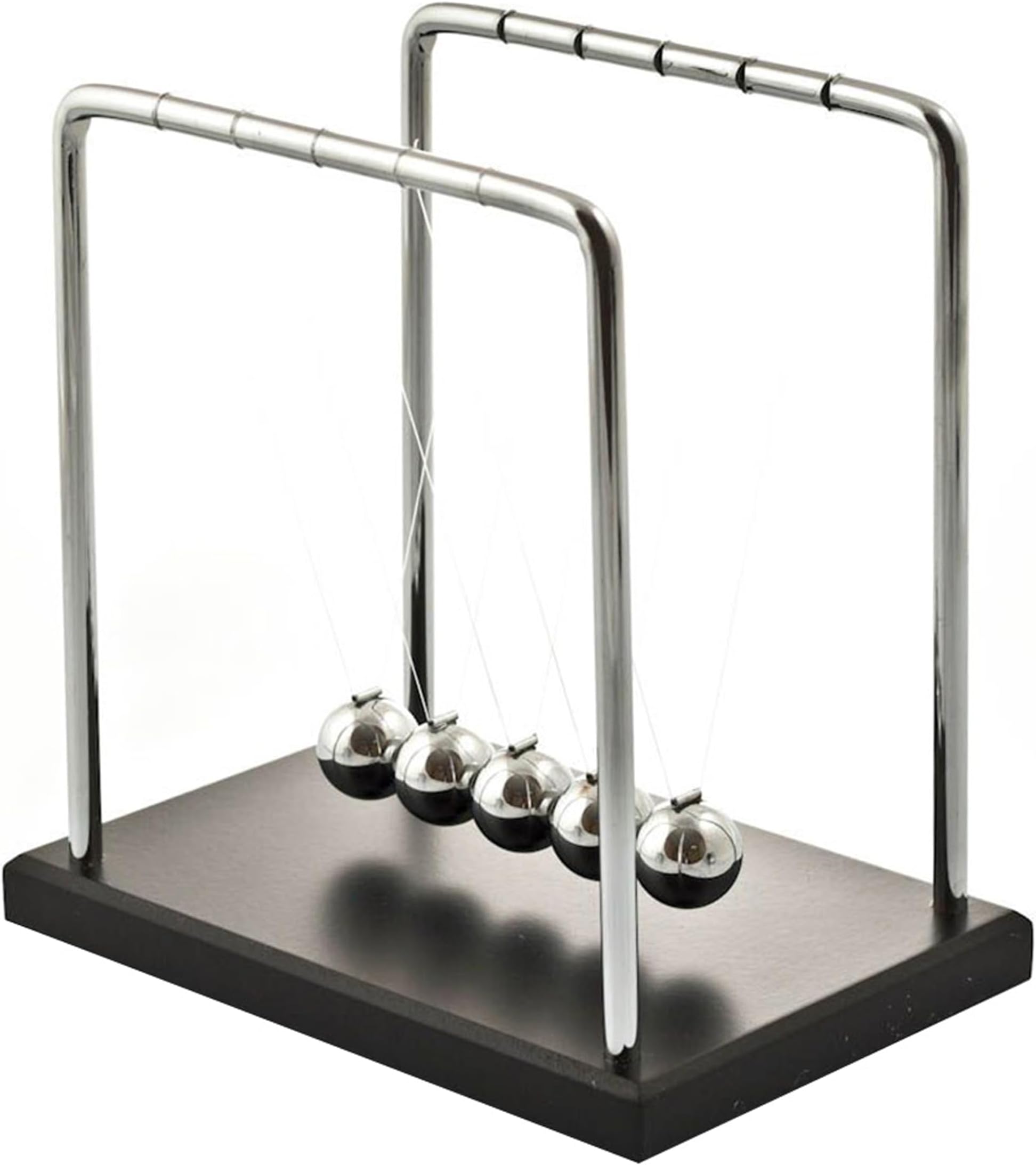 InGenious Newton's Cradle Five Pendulum Classic Physics Swinging Executive Desk Toy