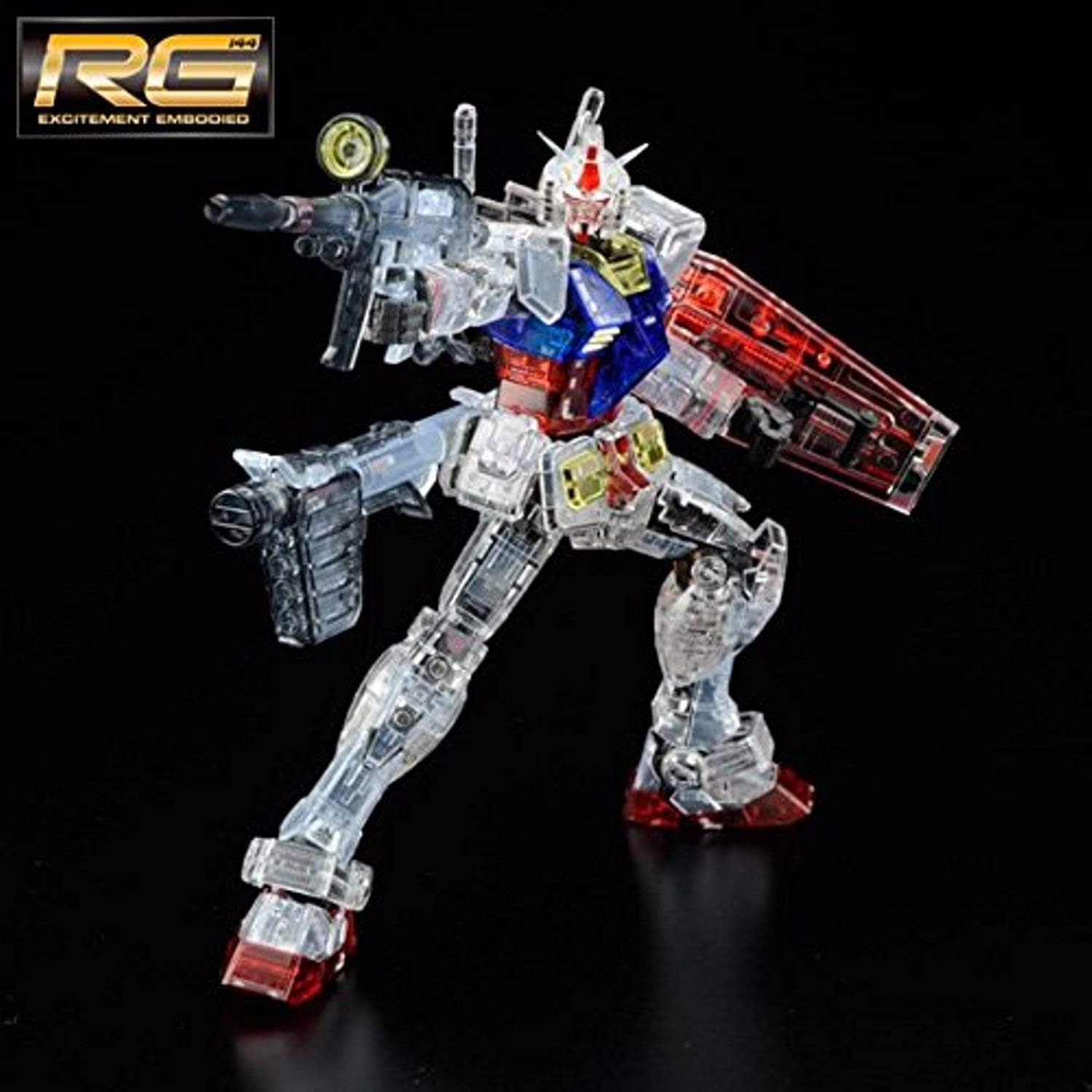 Amazon Bandai 機動戦士ガンダム展東京限定 Rg Rx 78 2 ガンダム カラークリアver プラモデル 通販