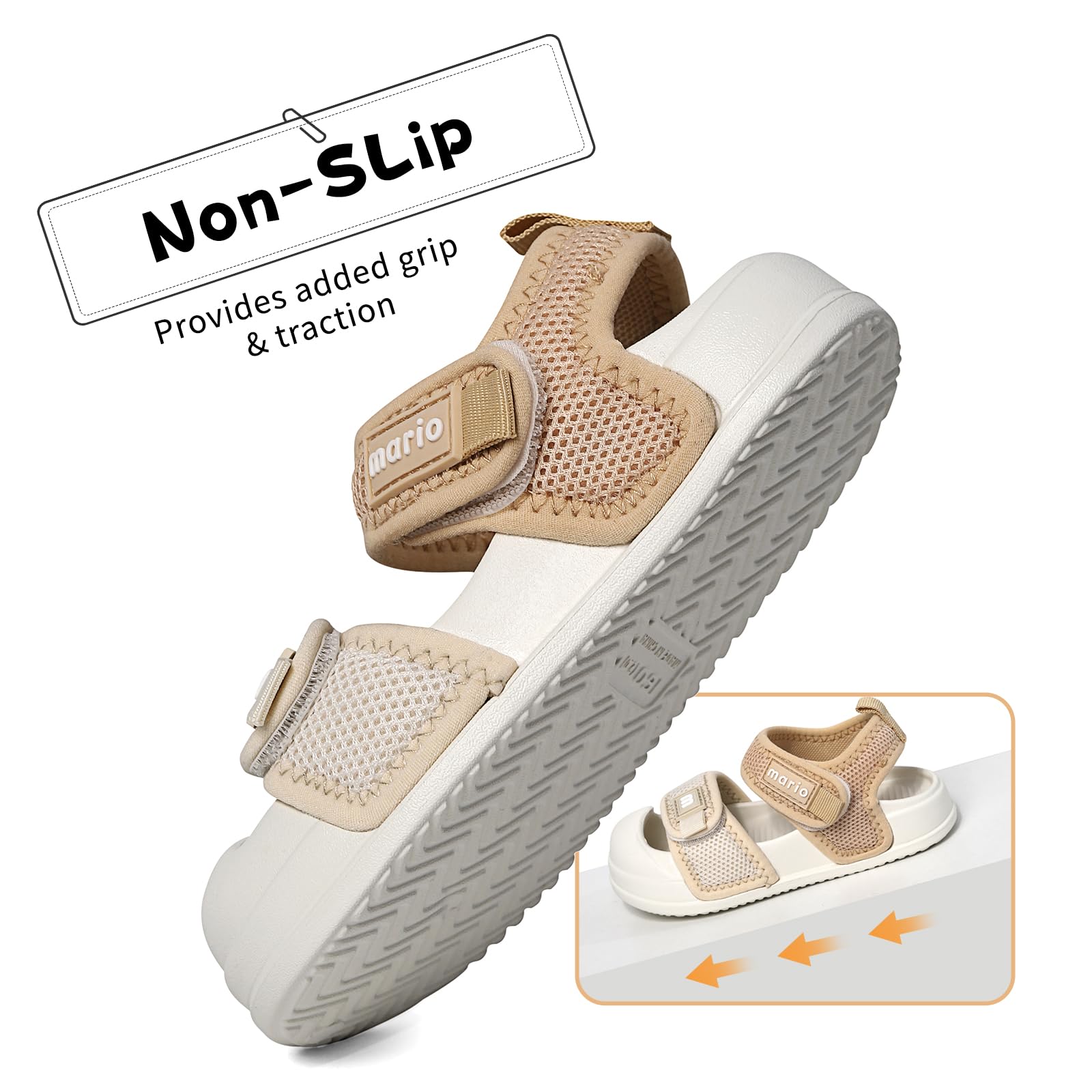 MK MATT KEELY Sandalias Niño Niña Verano Sandalia Deportivas Punta Cerrada Bebé Zapatillas Playa Piscina con Suela Antideslizante