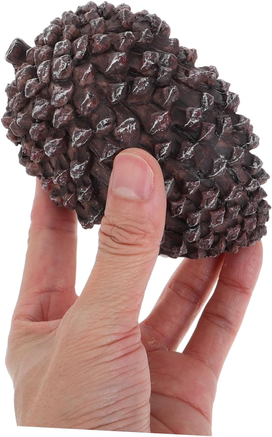 Lifelike Pinecone Key Hider Tool, Resin Acorn Shape Keys Box image 3