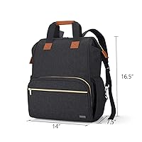 Vista 7 de Teamoy Bolsa para extractor de leche compatible con Spectra S1, S2, Medela y bolsa enfriadora, bolsa convertible para extractor de leche y mochila
