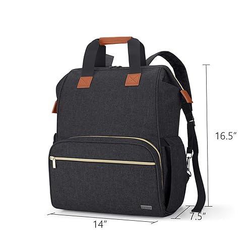 Miniatura 7 de Teamoy Bolsa para bomba de pecho compatible con Spectra S1, S2, Medela y bolsa refrigeradora, bolsa convertible para bomba de pecho y mochila con