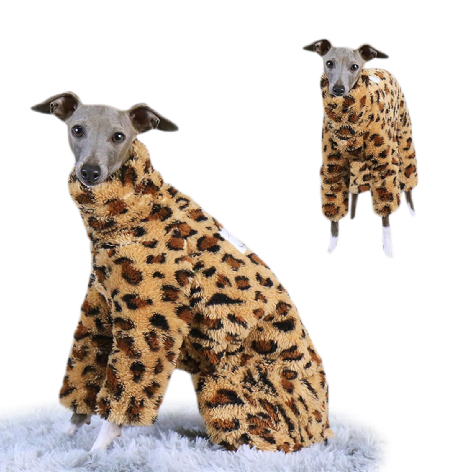 Amazon | イタグレ ふわふわ ロンパース イタグレ服 冬 犬 服 軽い