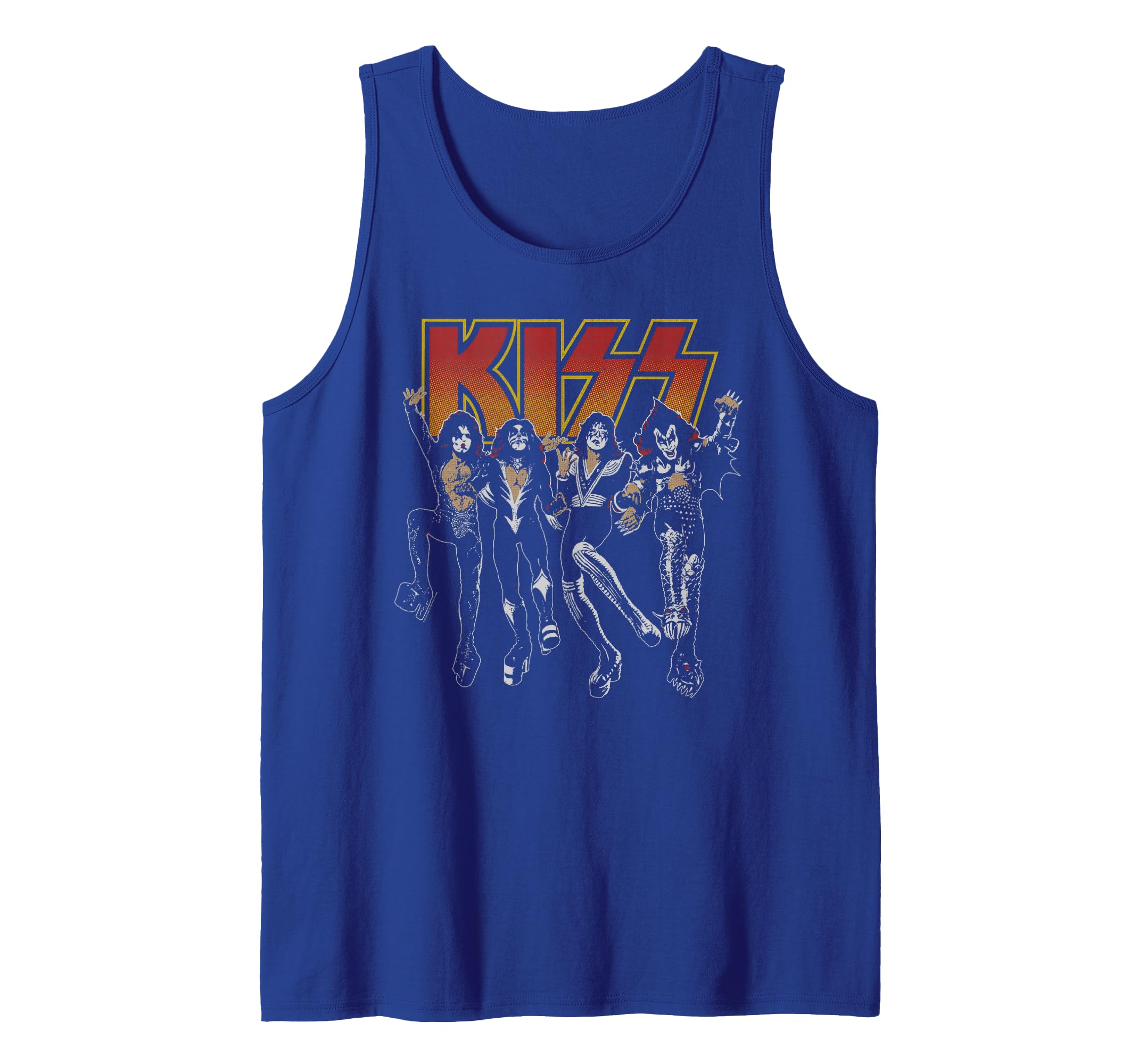 KISS - Destroyer Cartoon Tank Top