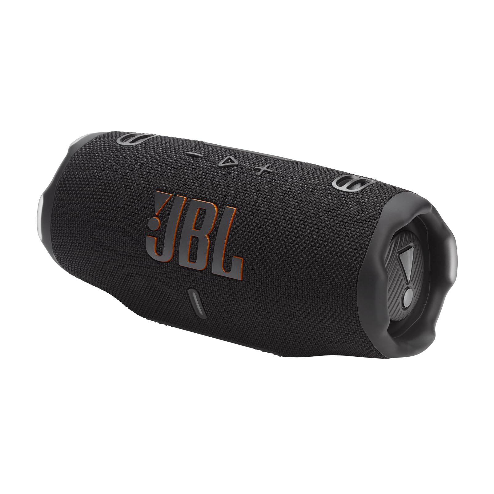 JBL Charge 6 - Portable Waterproof & Drop-Proof Bluetooth Speaker, Bold Pro Sound with AI Sound Boost, 28Hrs of Playtime, Built-in powerbank & Comes with a Sturdy/Removable Carrying Strap (Black)
