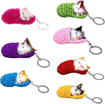 Keychain Cute Keyring Cute Pendant Keychain Bag Plush Keyring KeyHolder Plush Backpacks Bag Keyrings