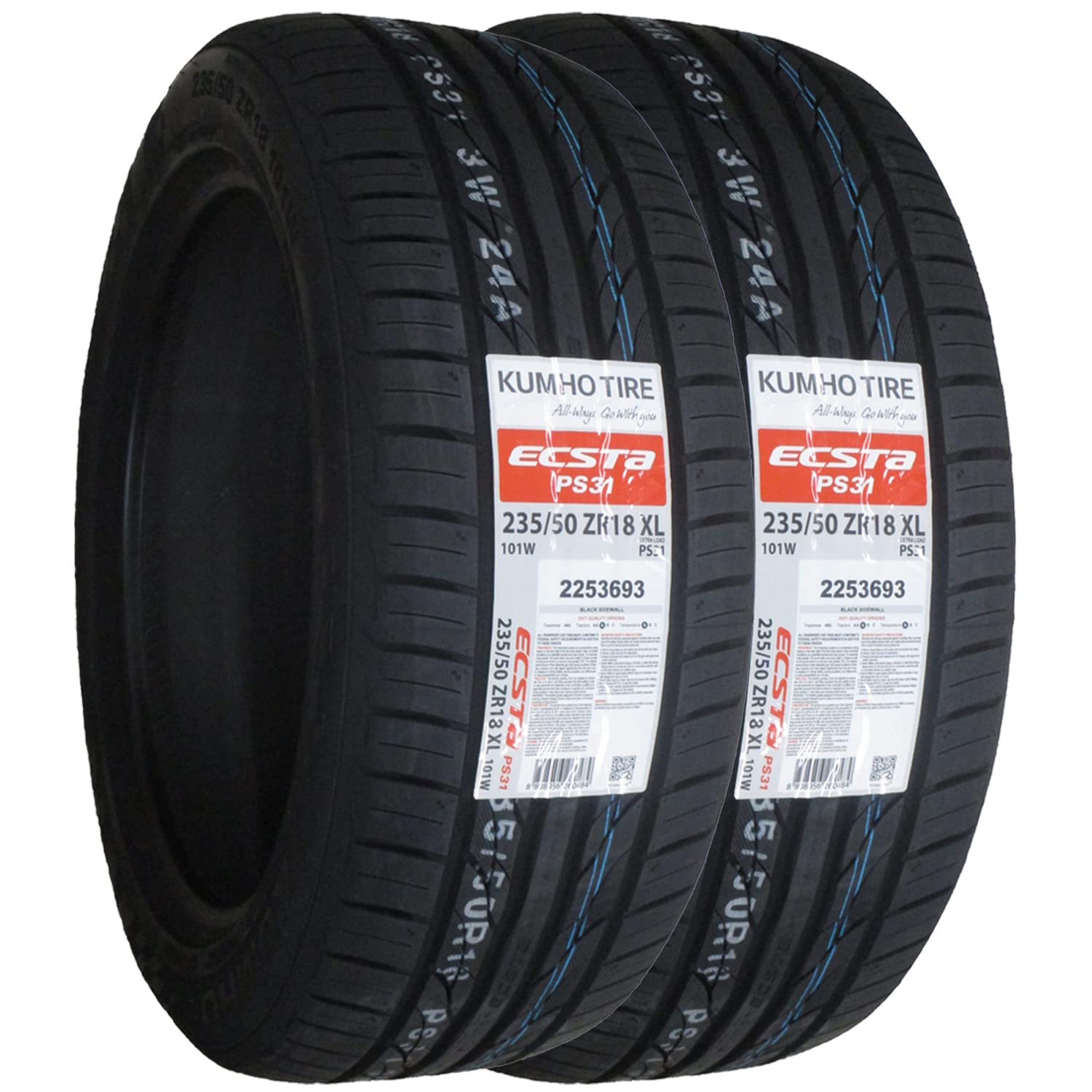 Amazon.co.jp: クムホ(KUMHO) サマータイヤ ECSTA PS31 235/50R18 101W