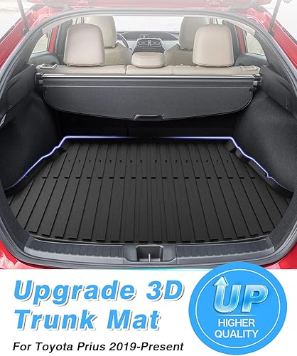 Vista 114 de Powerty Alfombrilla de maletero para Honda Pilot 2016-2021 2022, alfombrillas de carga TPE para todo tipo de clima, forro de carga para asiento