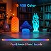 Kit de Lámpara LED para Impresora 3D 001 con Control Remoto de 24 Teclas y 16 Colores Cambiantes | Luz para Impresora 3D para Bambu Lab H2D/A1/A1mini/P1S/P1P/X1C, Alimentado por USB 5V, Kit de Hardware para MakerWorld (6 Juegos) 3