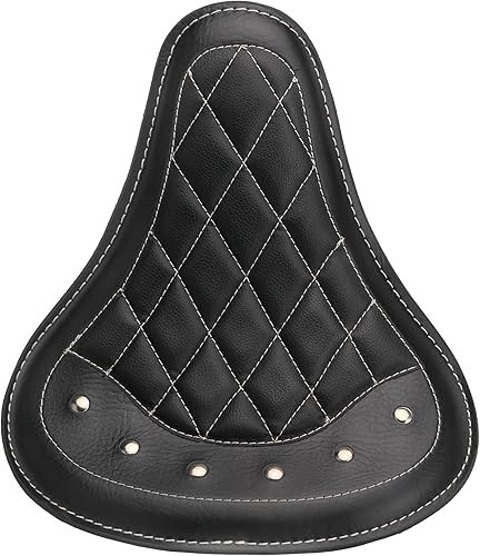 Miniatura 2 de VG MOTO Motorcycle Drive Seat Bobber Solo Seat with Spring Base Mounting Bracket Kit Replacement for Harley Davidson Sportster XL 883 1200