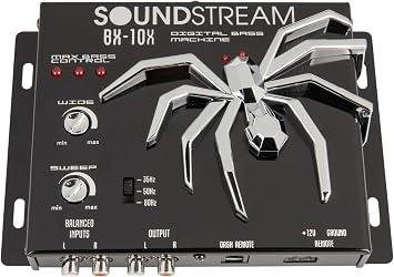 Soundstream BX-10X Bass Enhancer Processor | Car Audio Bass Restoration Processor with Remote Control | Subwoofer Bass Booster and Epicenter Alternative for Factory & Aftermarket Sound Systems