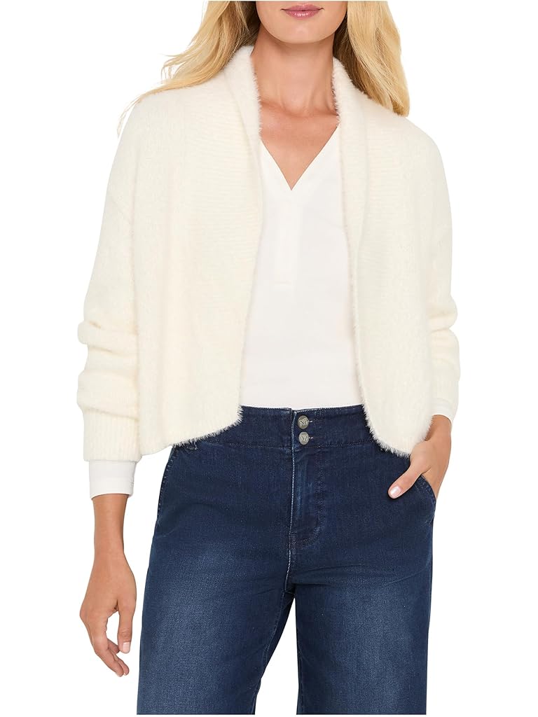 White NIC+ZOE Cozy Chic Shrug Cardigan